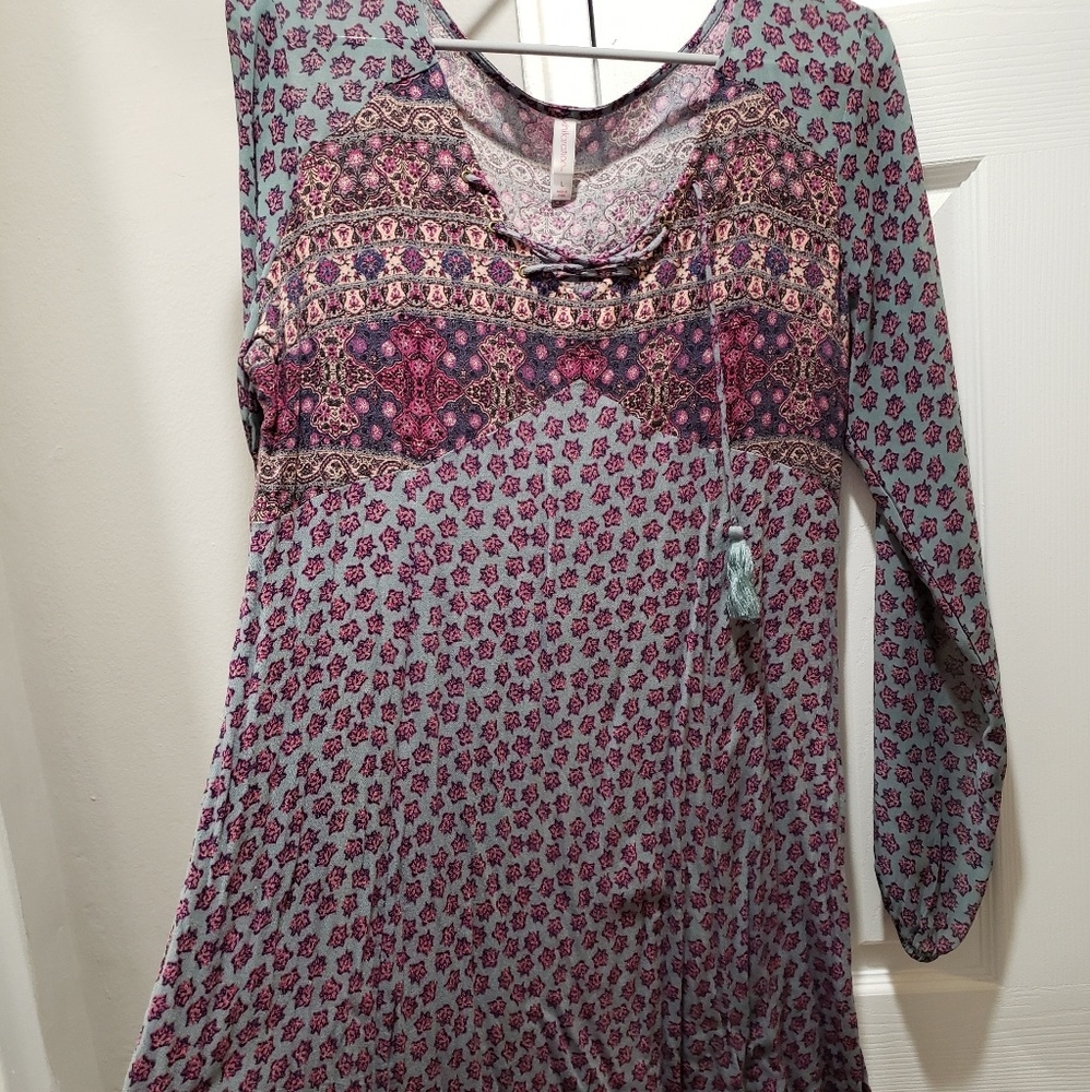 XHILARATION Multi-colored Dress